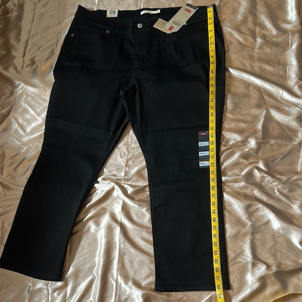 Levi's Black Straight Pants - Picture 8 of 13